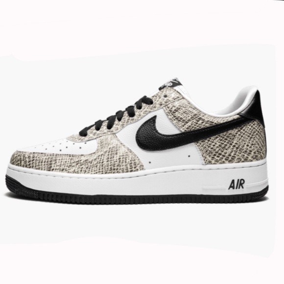 snakeskin air force ones